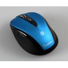 Мышь Smart Buy 612AG, синяя/чёрная, Blue LED, беззвучная, беспроводная (1/40)